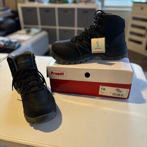 Propet Sentry Worker Composite Safety Toe Guard Boots Waterproof-NWT Size 10 Men